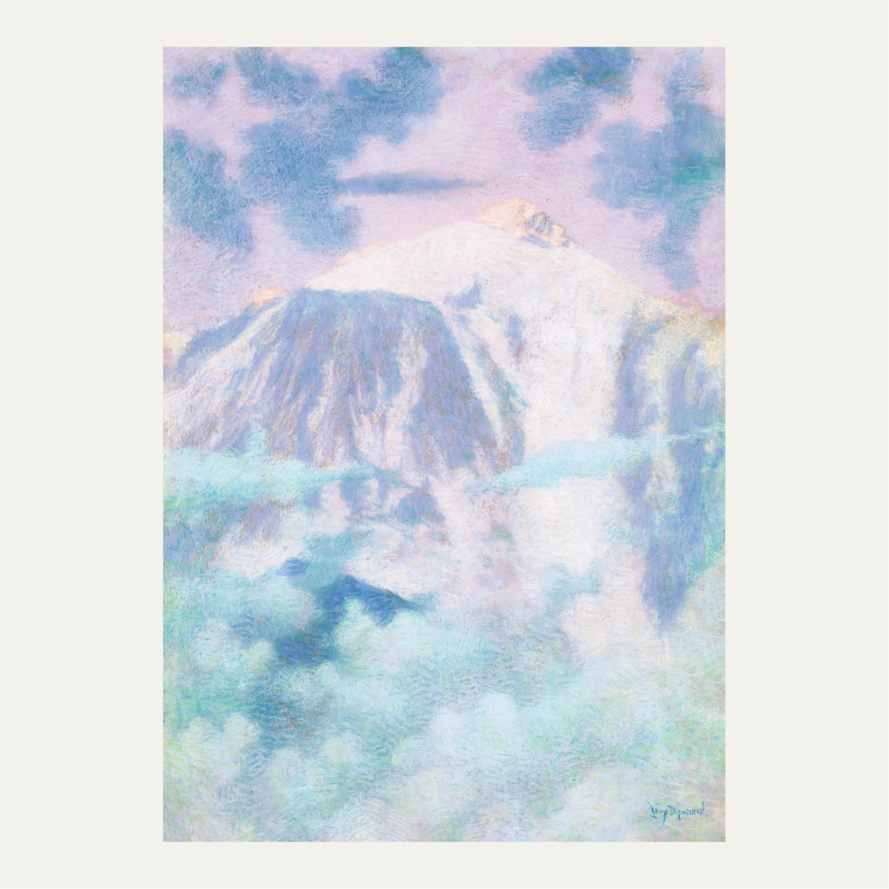 Pastel mountains
