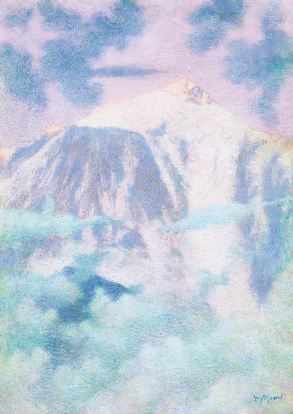 Pastel mountains