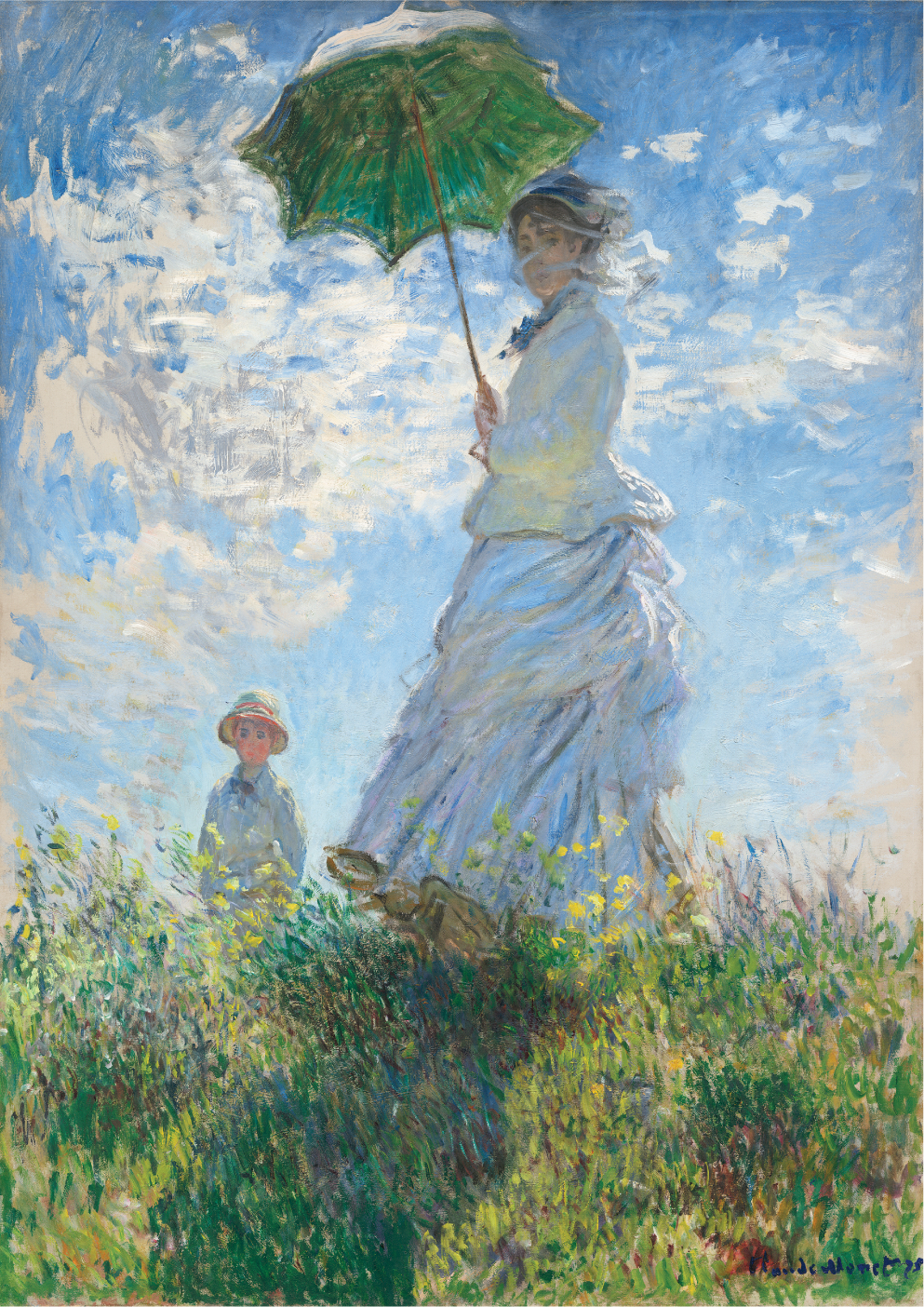Claude Monet's Madame Monet and Her Son