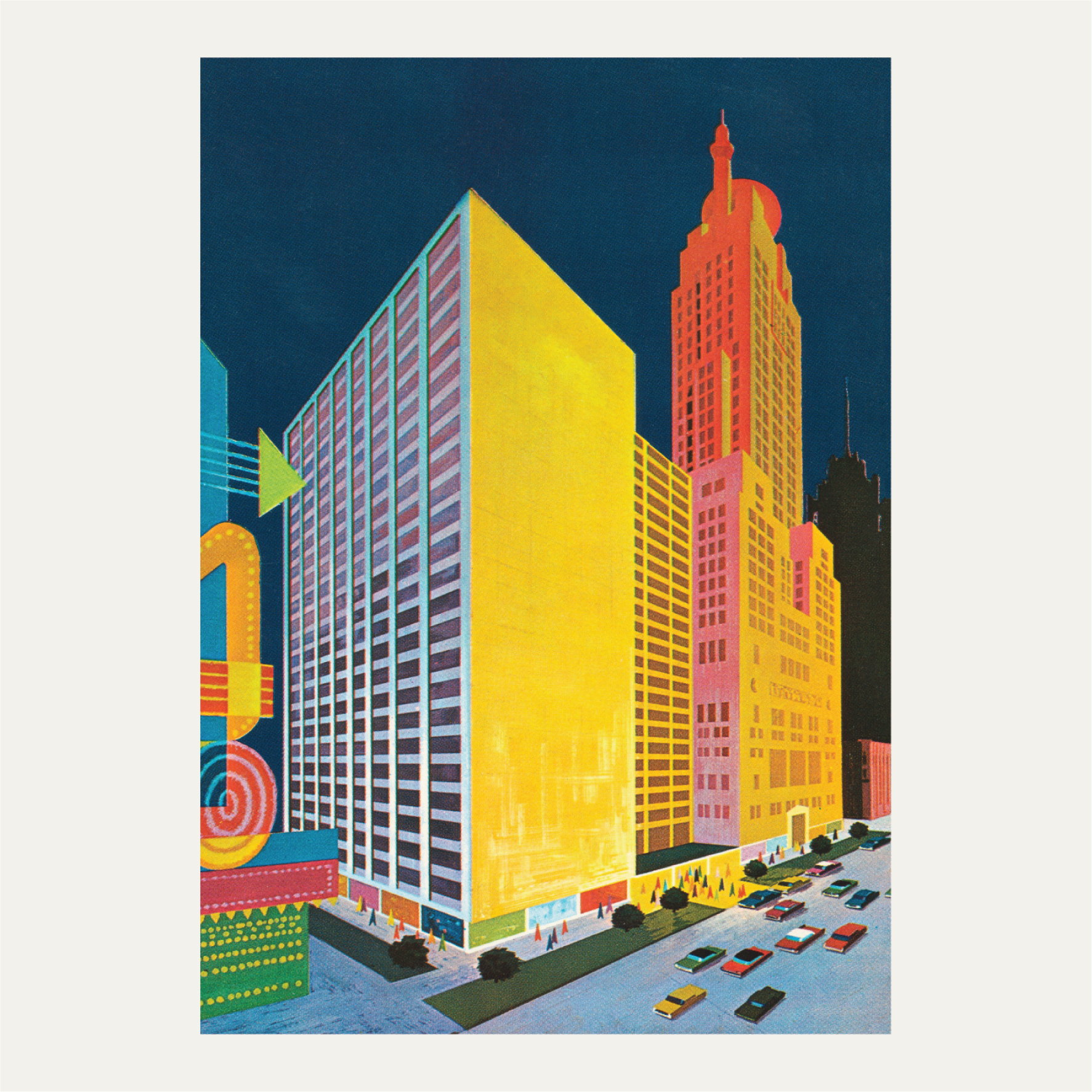 Chicago Hotel vintage postcard