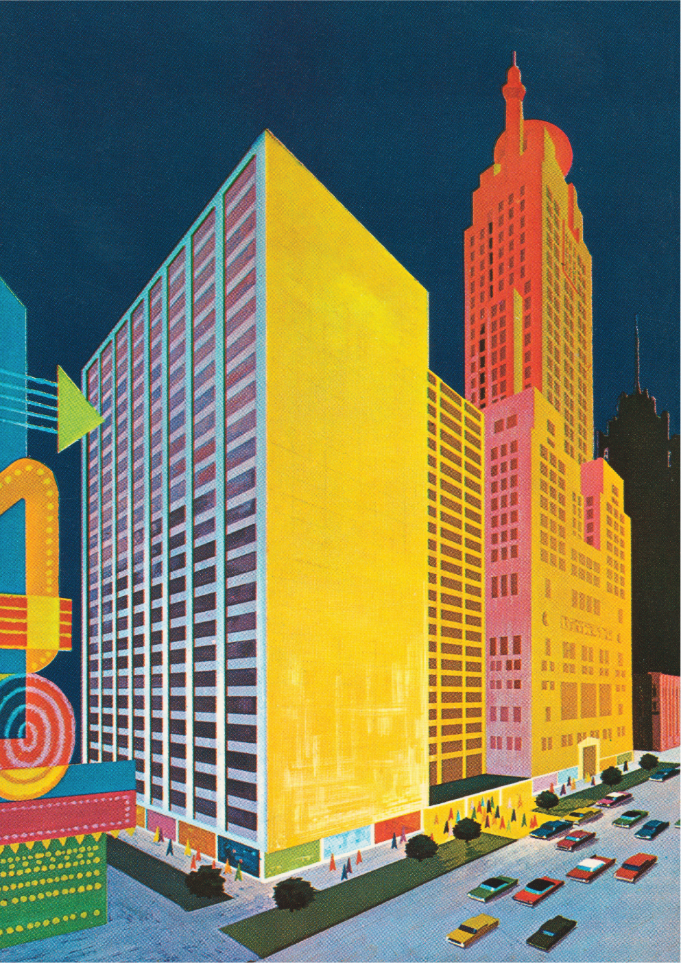 Chicago Hotel vintage postcard