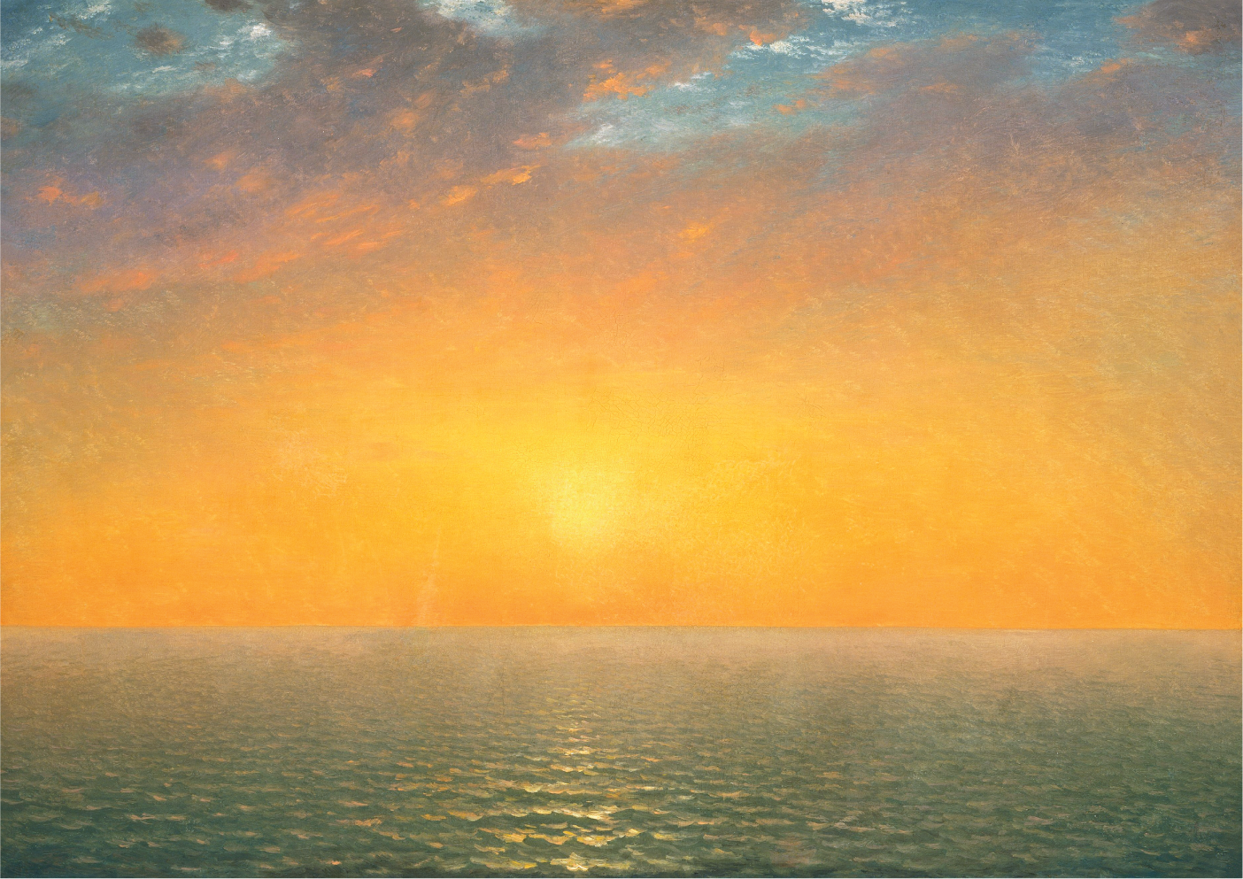 Sunset on the Sea