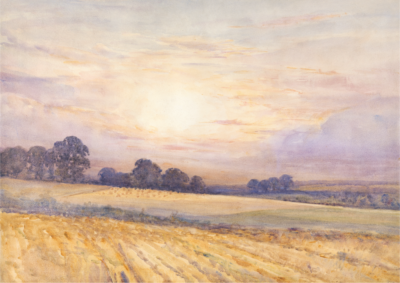 Landscape at Sunset