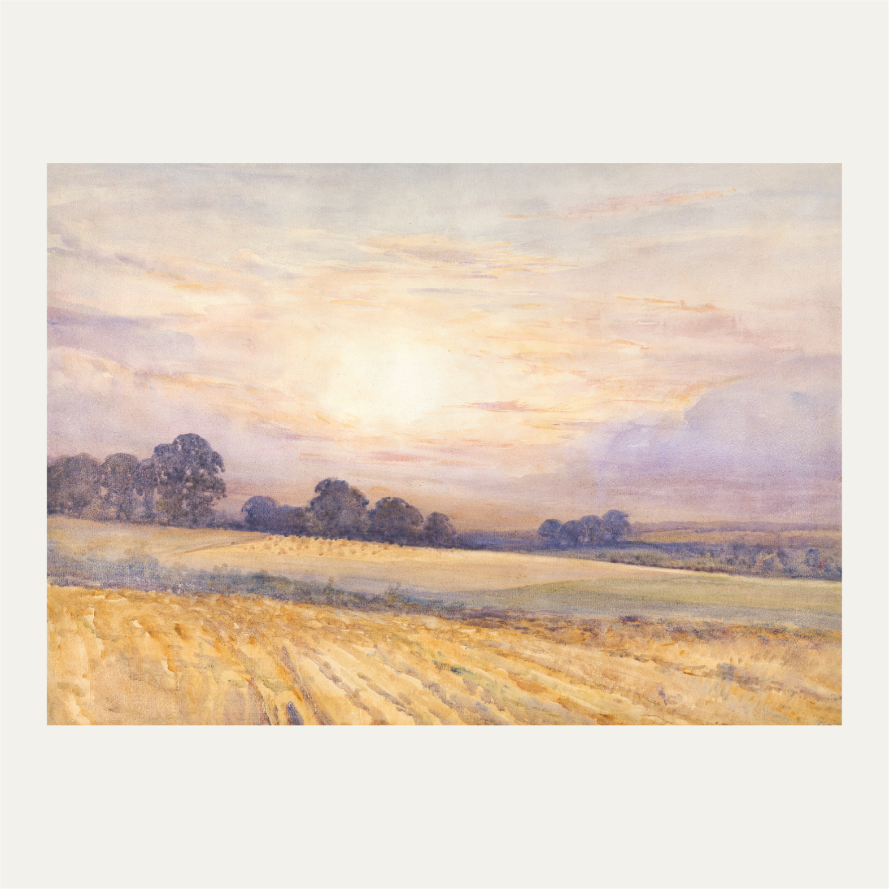 Landscape at Sunset