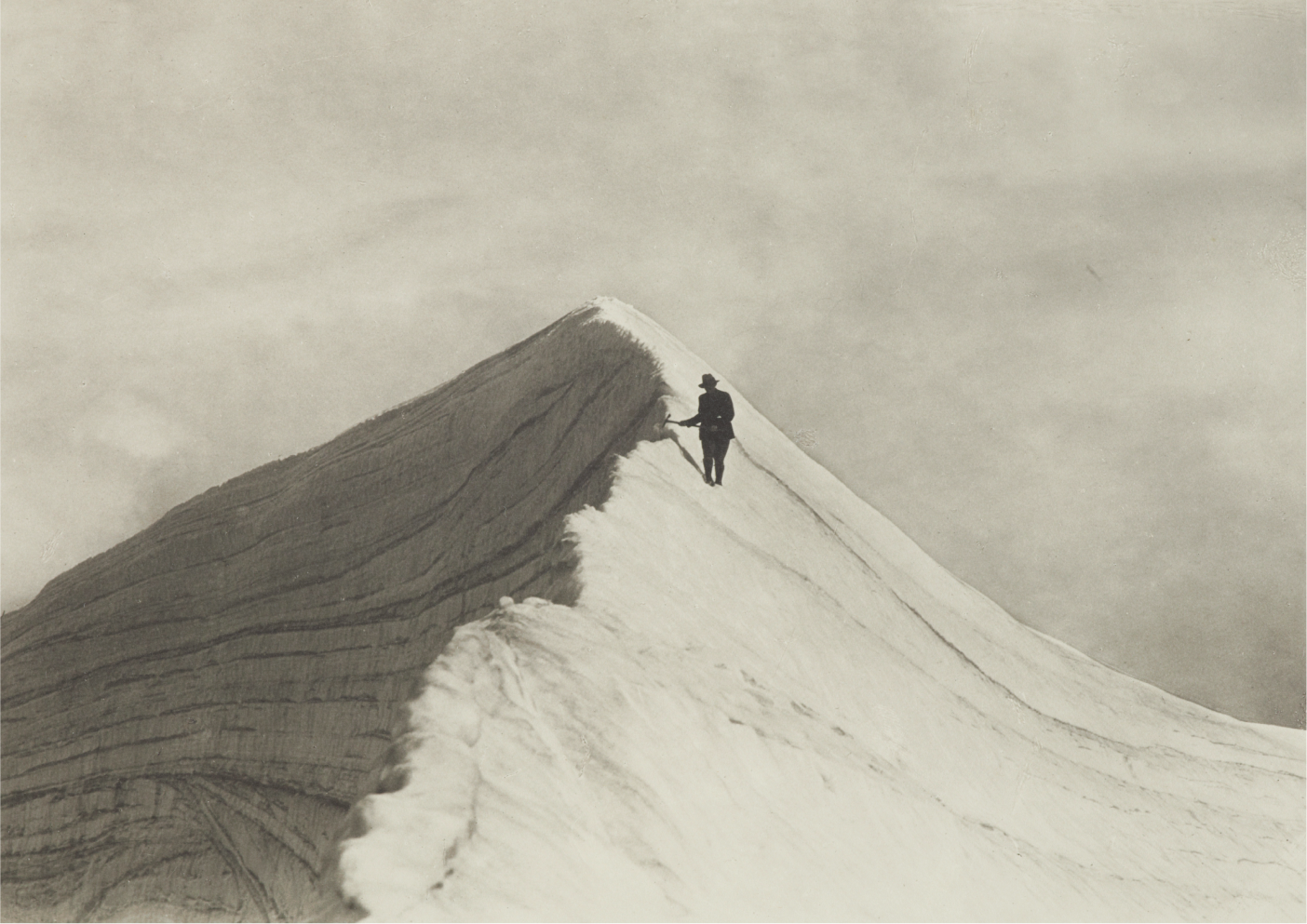 Traversing Annette wind ridge