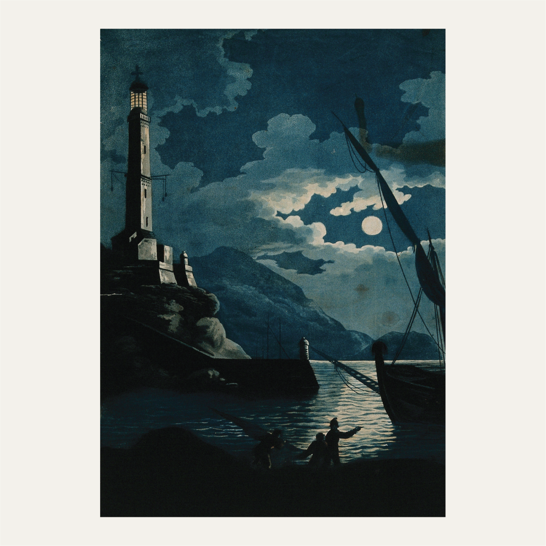 The lighthouse of Genoa