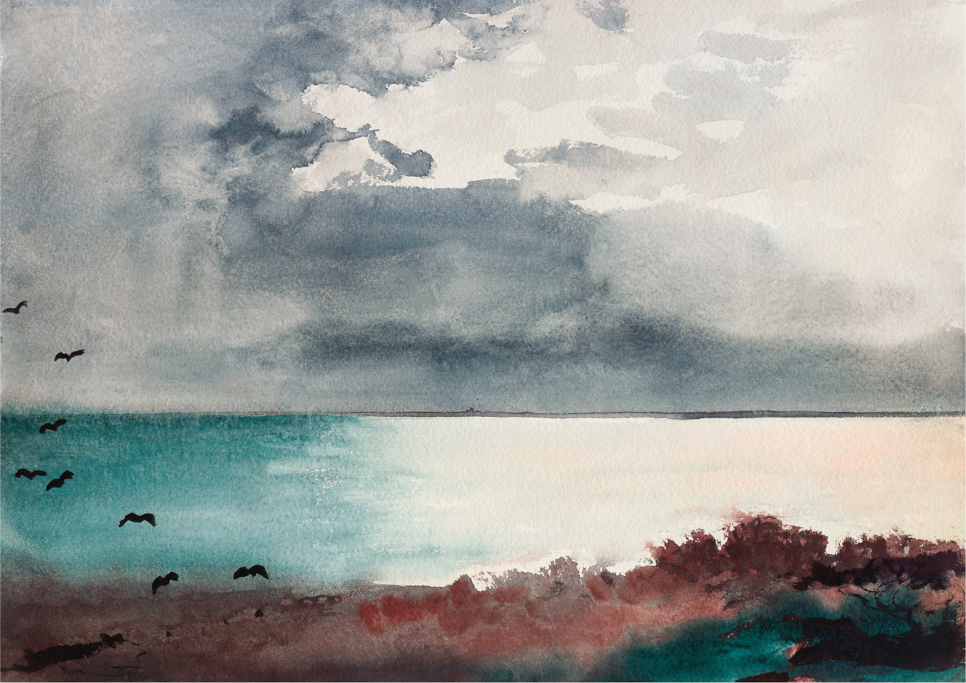 Breaking Storm, Coast of Maine