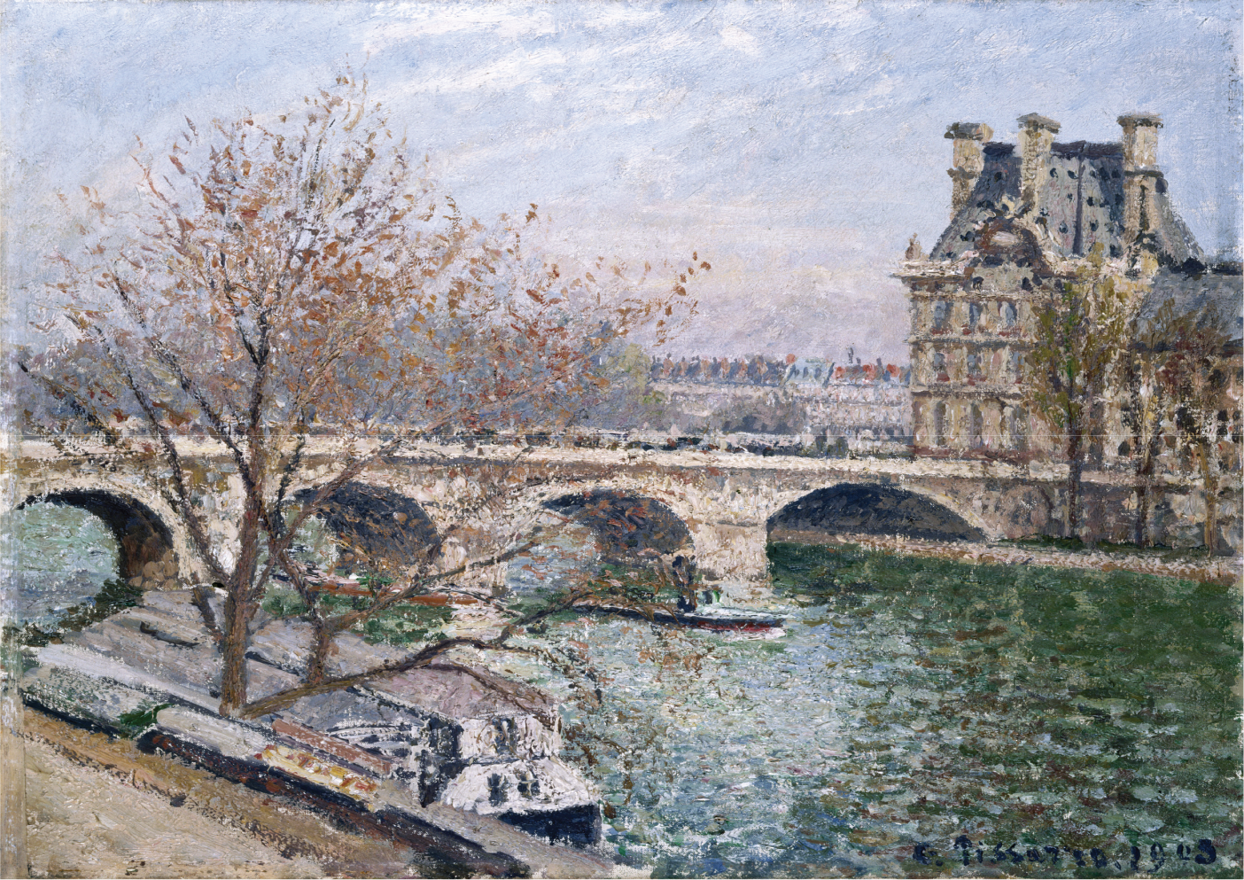 The Pont Royal and the Pavillon de Flore
