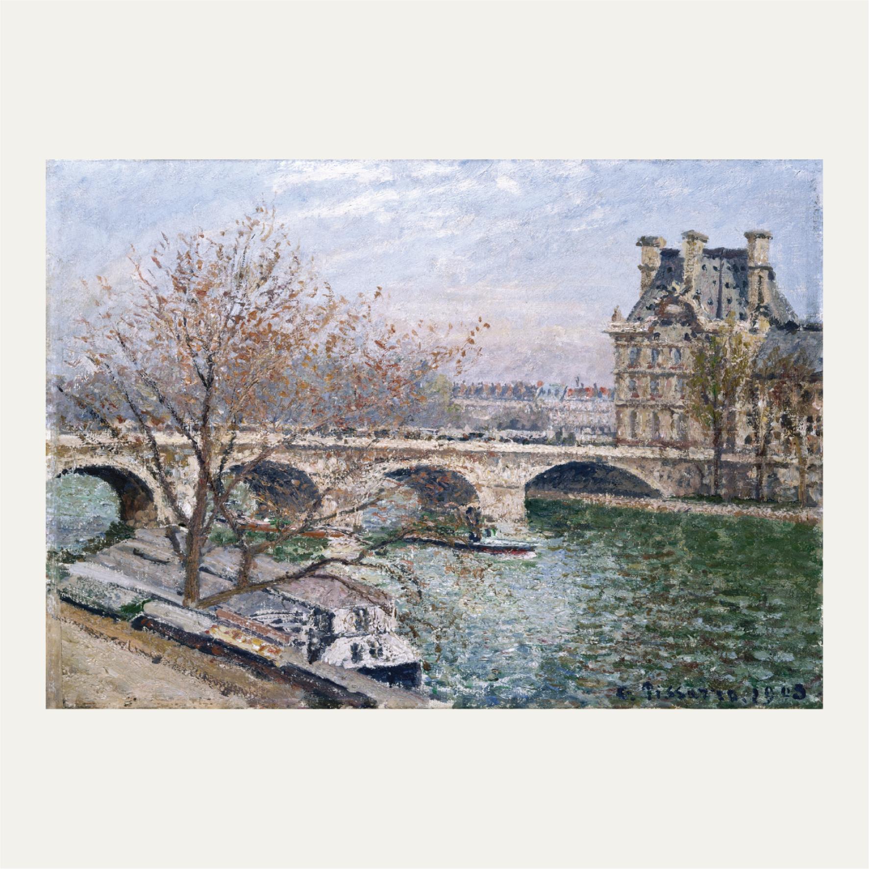 The Pont Royal and the Pavillon de Flore