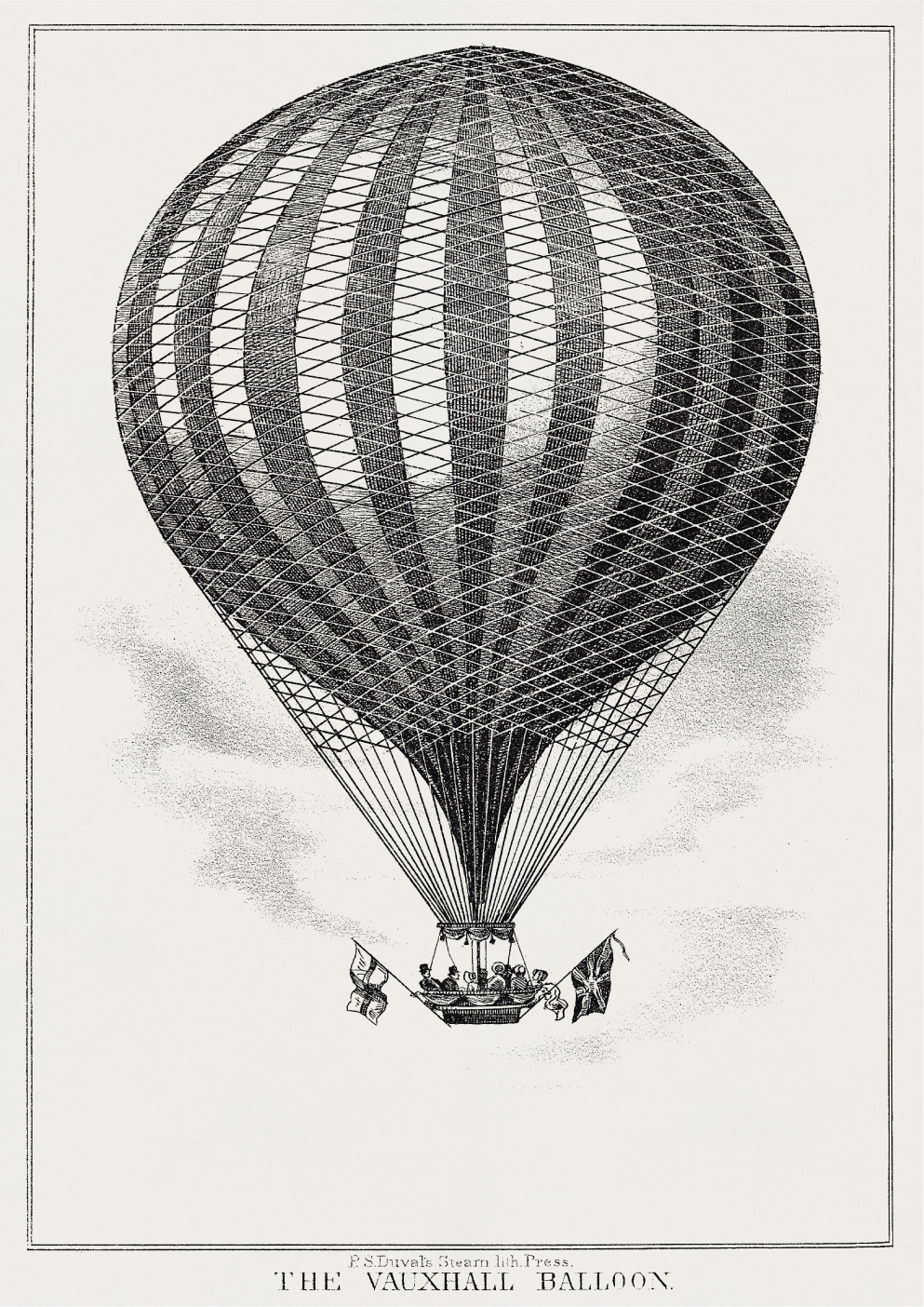 The Vauxhall balloon from a system of aeronautics