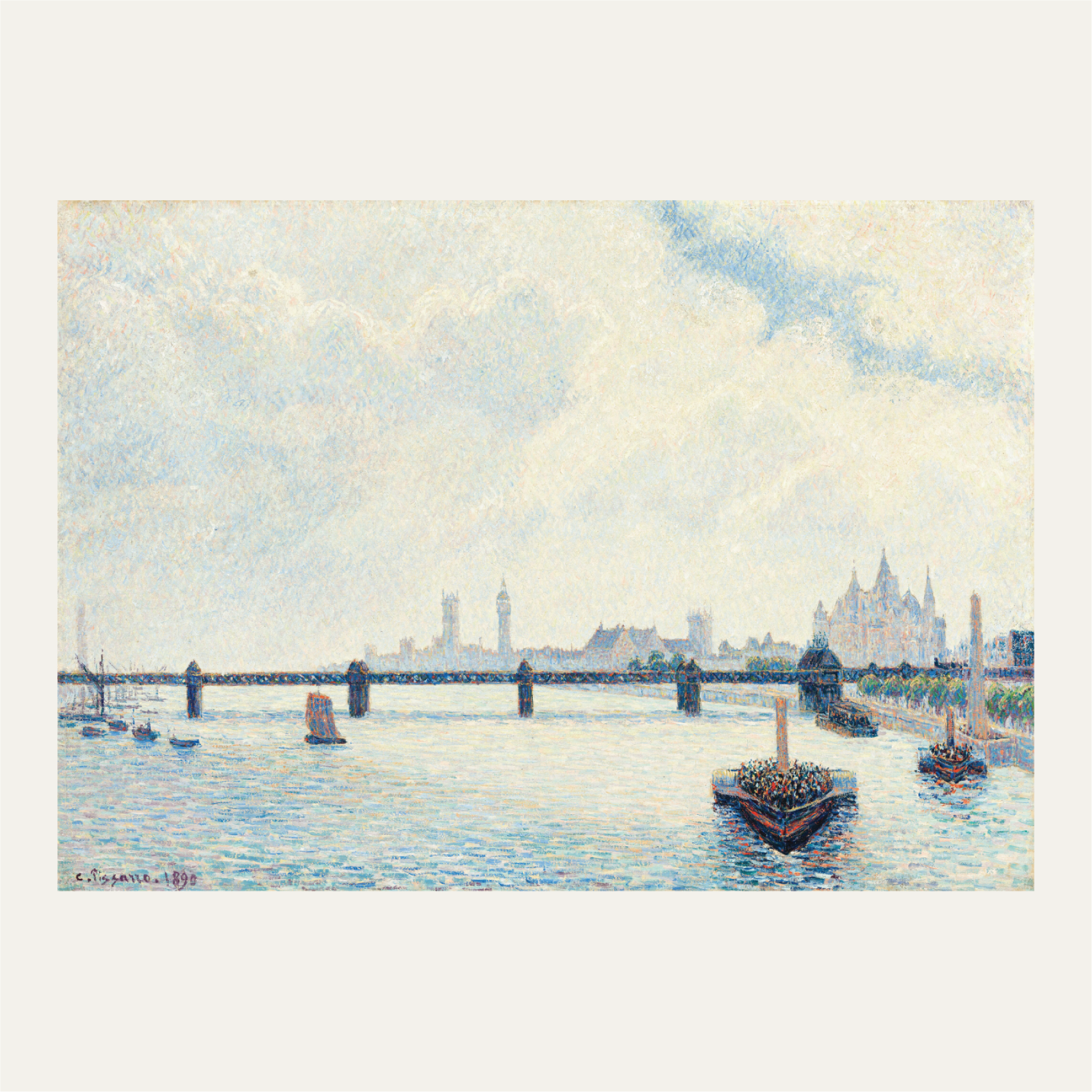 Charing Cross Bridge, London