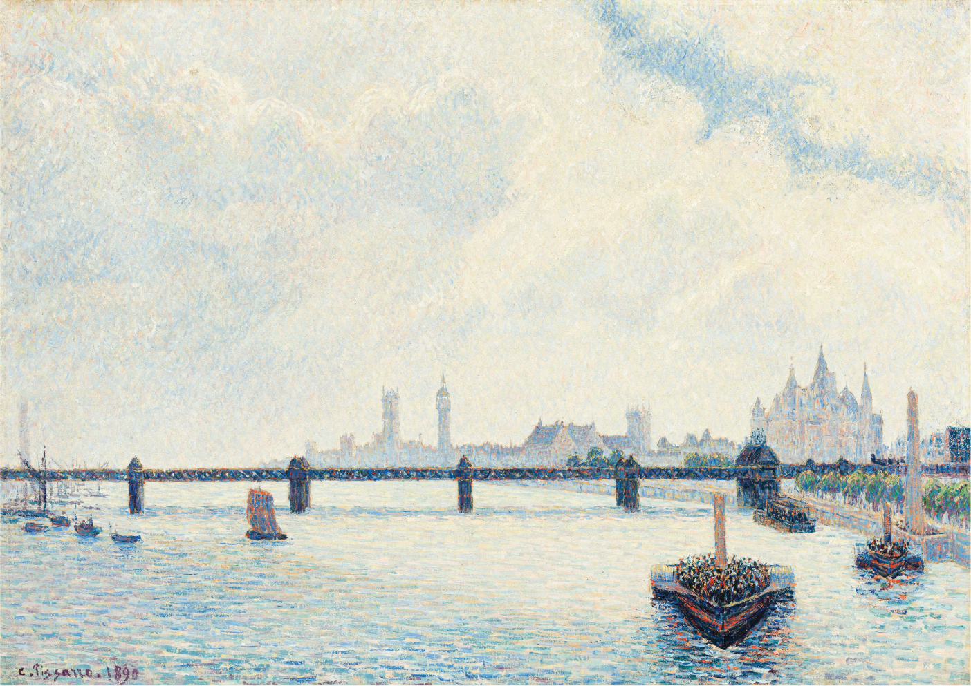 Charing Cross Bridge, London