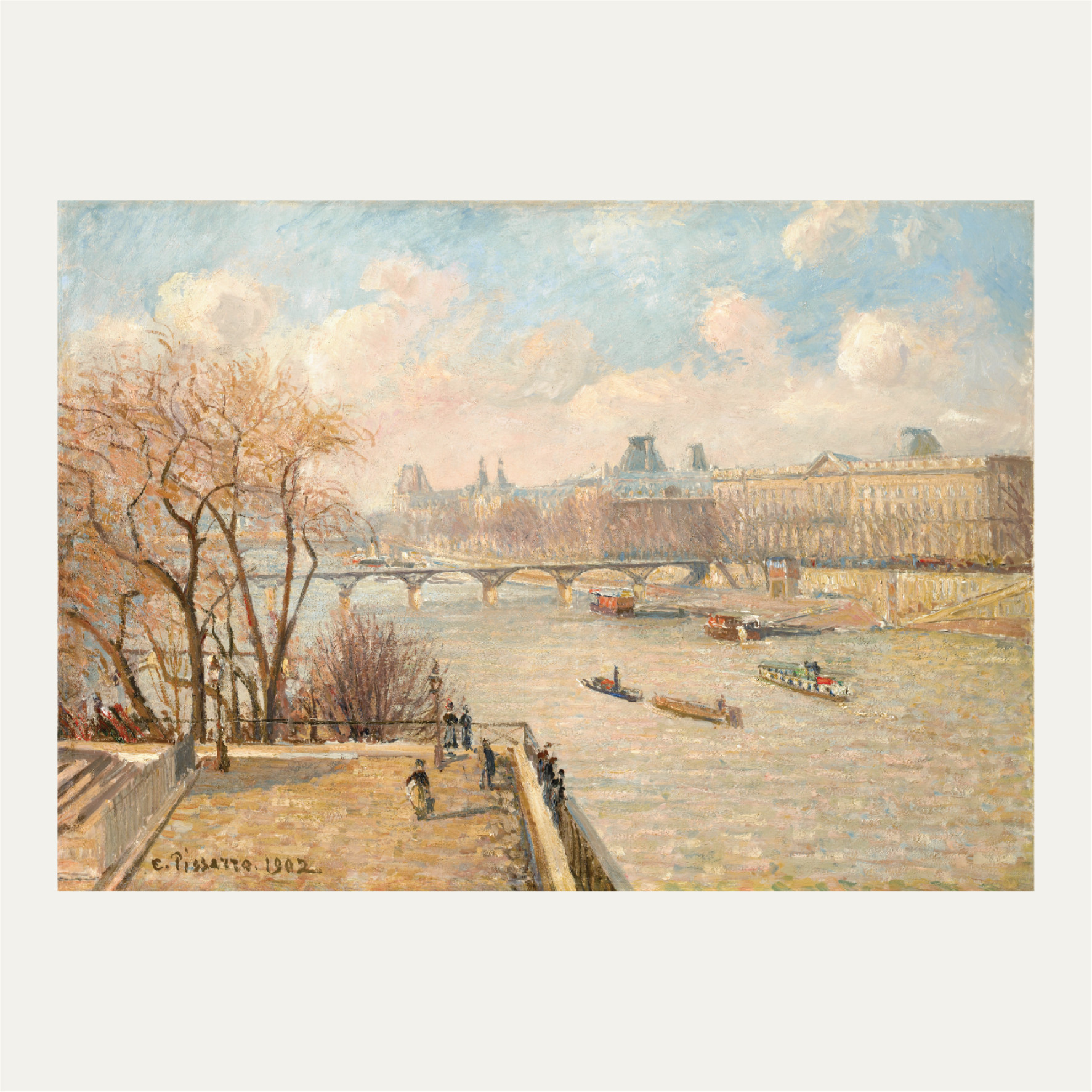 The Louvre from the Pont Neuf