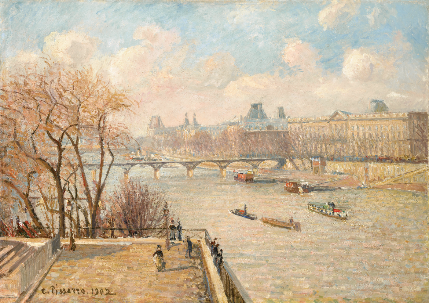 The Louvre from the Pont Neuf
